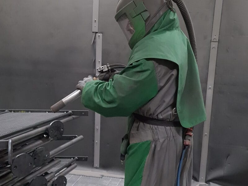 Nettoyage par grenaillage près d’Orléans